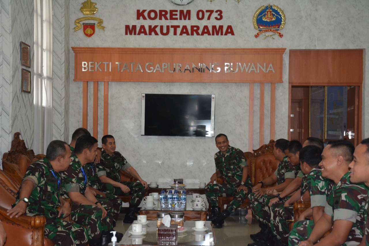 Dukung Tugas TNI AD, Tim Itjenad Lakukan Pengawasan Post Audit Di Korem 073/Makutarama 